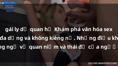 gái ly dị quan hệ Khám phá văn hóa sex Bắc Âu: Sự tự do, đa dạng và không kiêng nể. Những điều không ngờ về quan niệm và thái độ của người Bắc Âu đối với tình dục.