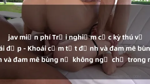 jav miễn phí Trải nghiệm cực kỳ thú vị khi làm tình với gái đẹp - Khoái cảm tột đỉnh và đam mê bùng nổ không ngờ chỉ trong một đêm!